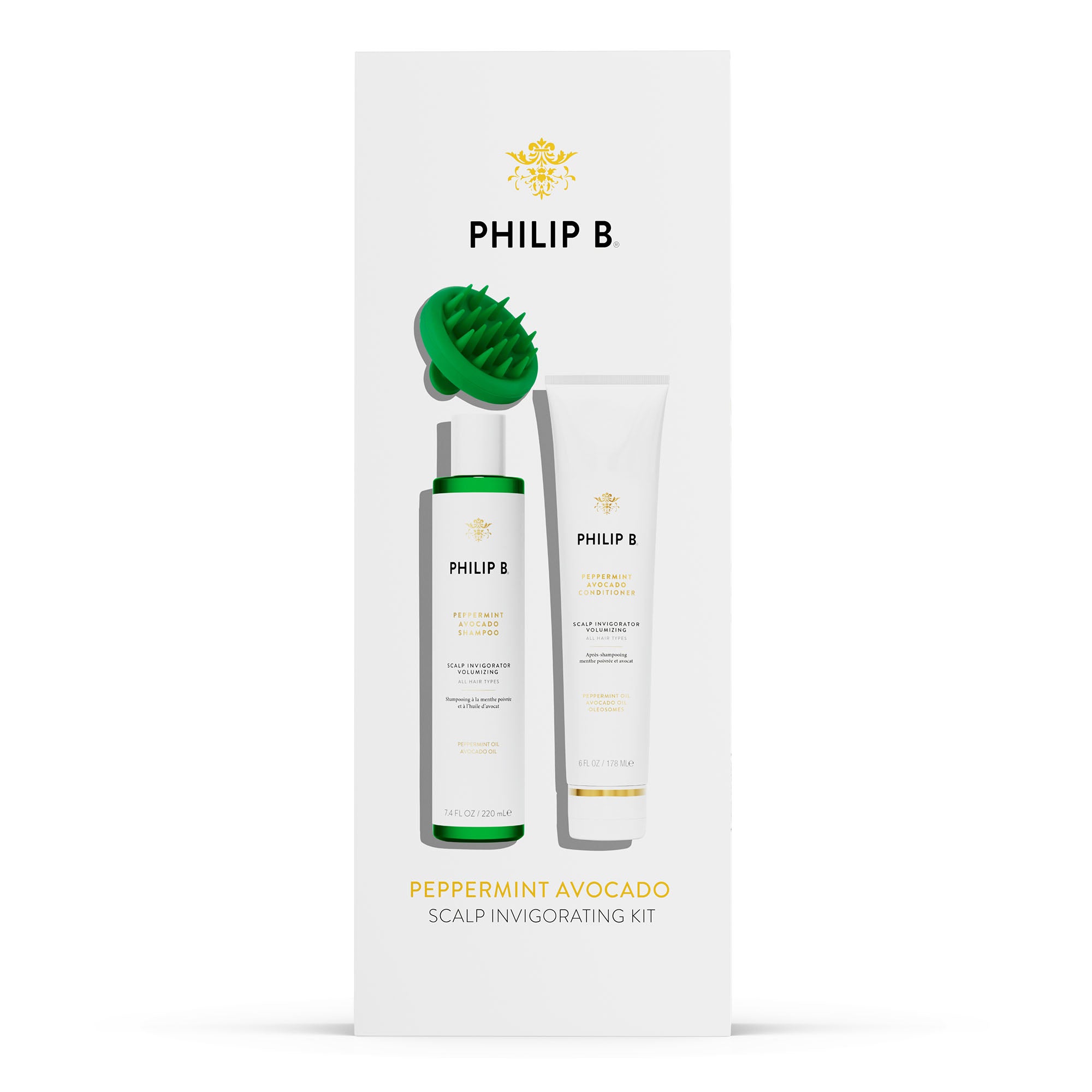 Peppermint Avocado Scalp Invigorating Kit