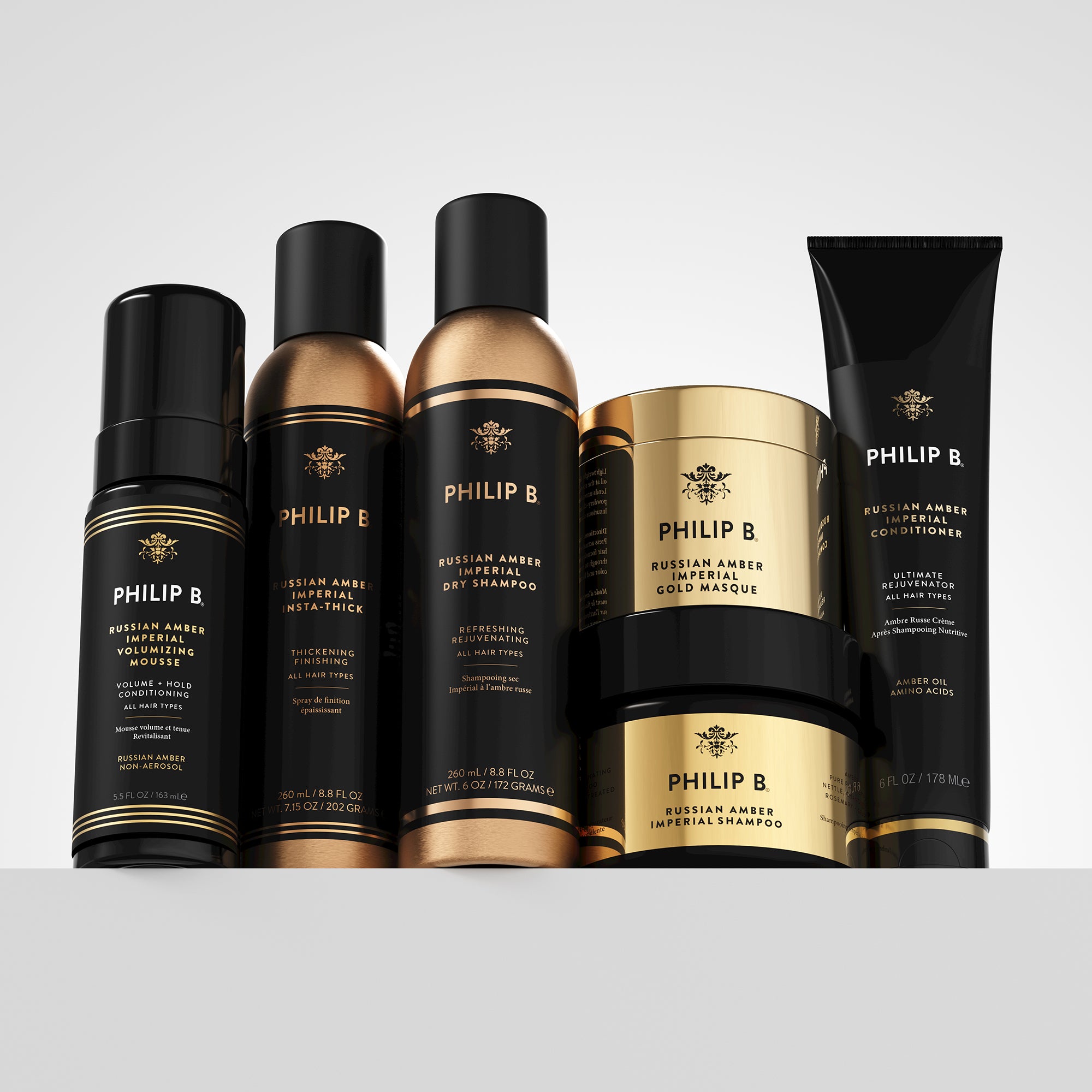 Russian Amber Imperial Gold Masque