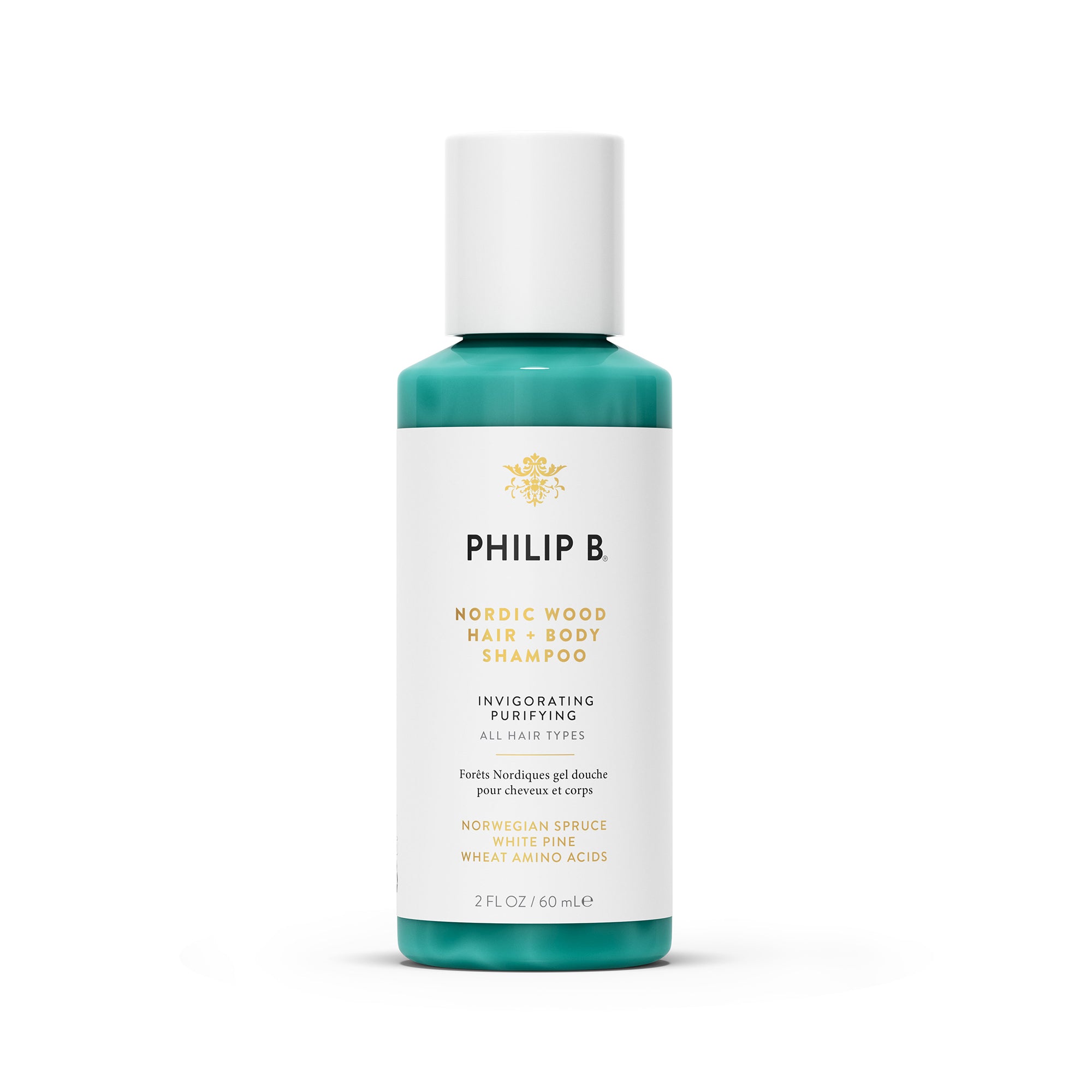 Nordic Wood Hair + Body Shampoo 2 oz.