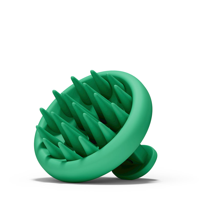 Green Scalp Massager