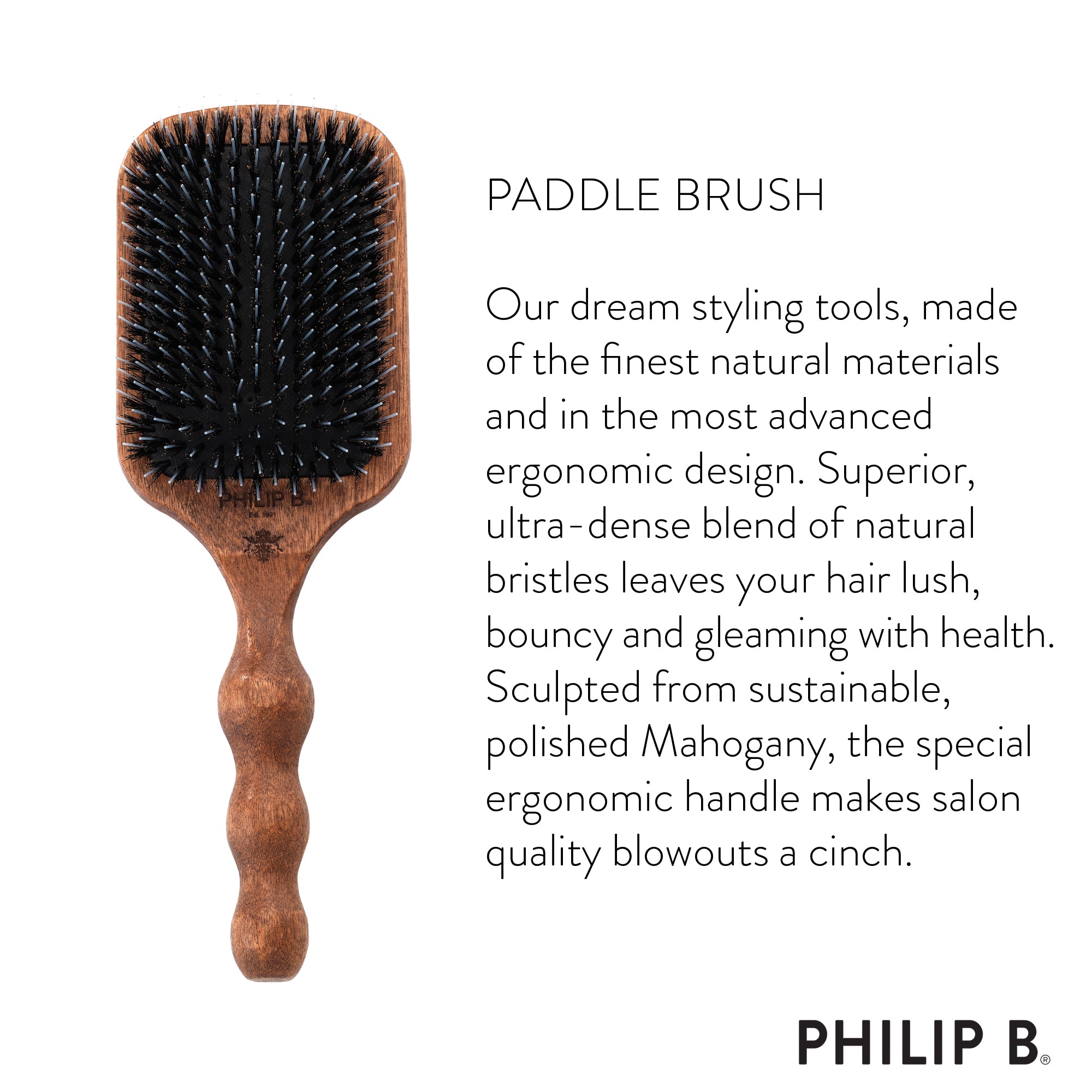 Custom Paddle Hairbrush